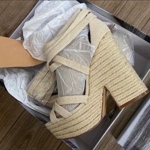 Jennifer Lopez Minel wedge sandal